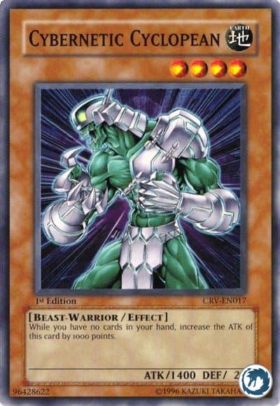 Cyclopéen Cybernétique (CRV-FR017) - Cybernetic Cyclopean (CRV-EN017) - Carte Yu-Gi-Oh