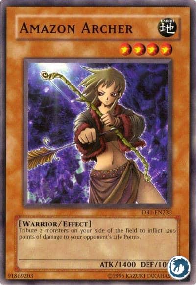 Chasseresse Amazonesse (DB1-EN233) - Carte Yu-Gi-Oh