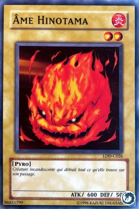 Ame Hinotama (LDD-C026) - Hinotama Soul (LOB-026) - Carte Yu-Gi-Oh