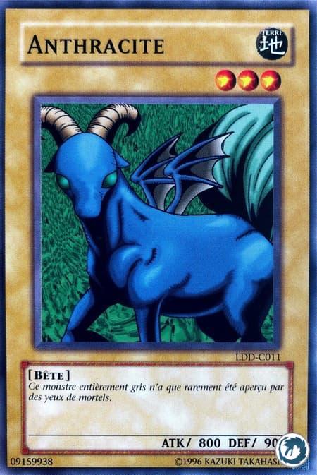 Anthracite (LDD-C011) - Dark Gray (LOB-011) - Carte Yu-Gi-Oh