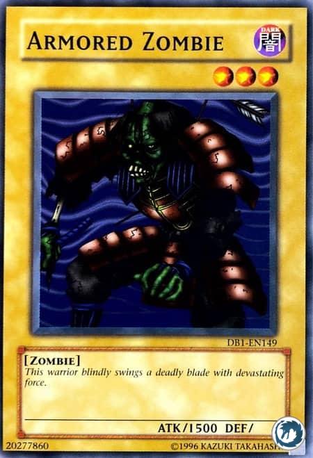 Zombie Cuirassé (DB1-EN149) - Armored Zombie (DB1-EN149) - Carte Yu-Gi-Oh