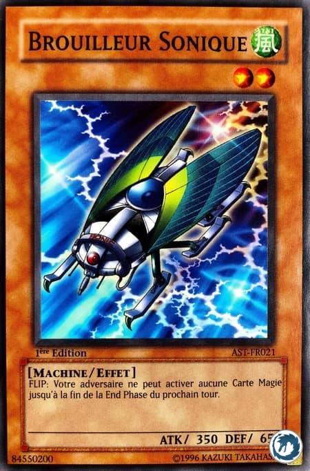 Brouilleur Sonique (AST-FR021) - Sonic Jammer (AST-EN021) - Carte Yu-Gi-Oh