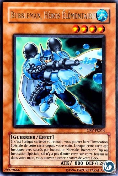 Bubbleman Héros Elémentaire (CRV-FR014) - Elemental Hero Bubbleman (CRV-EN014) - Carte Yu-Gi-Oh