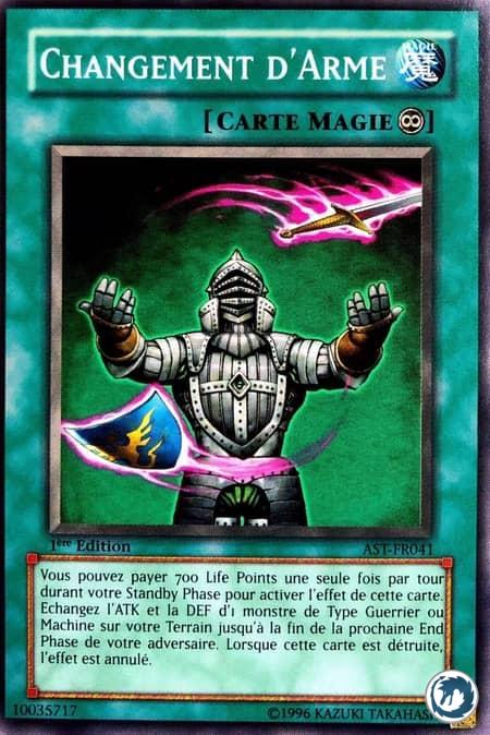 Changement D'Arme (AST-FR041) - Weapon Change (AST-EN041) - Carte Yu-Gi-Oh