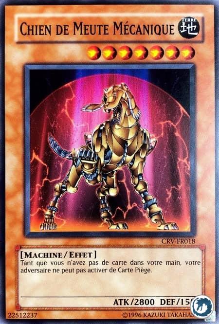 Chien De Meute Mécanique (CRV-FR018) - Mechanical Hound (CRV-EN018) - Carte Yu-Gi-Oh