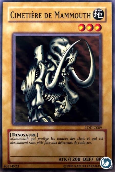 Cimetière De Mammouth (LDD-C009) - Mammoth Graveyard (LOB-009) - Carte Yu-Gi-Oh