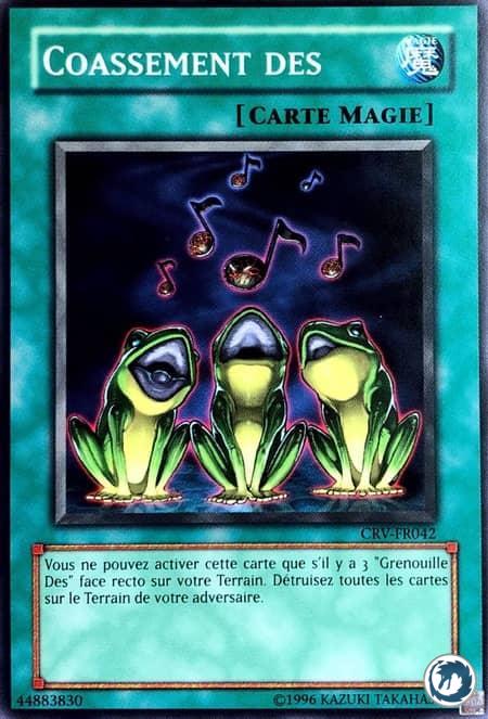 Coassement Des (CRV-FR042) - Des Croaking (CRV-EN042) - Carte Yu-Gi-Oh