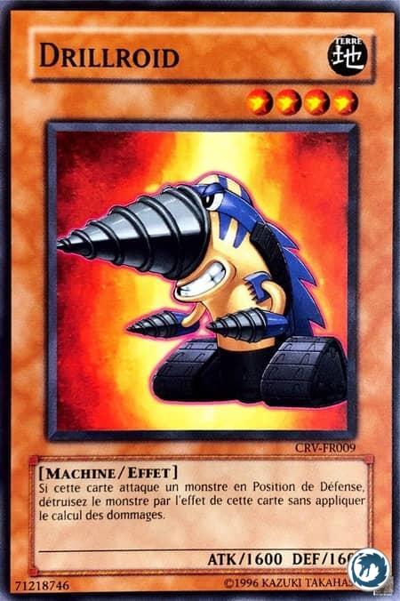 Drillroid (CRV-FR009) - Drillroid (CRV-EN009) - Carte Yu-Gi-Oh