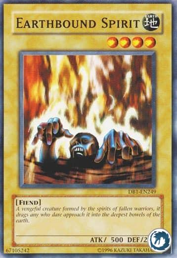 Esprit Enchaîné A La Terre (DB1-EN249) - Earthbound Spirit (DB1-EN249) - Carte Yu-Gi-Oh