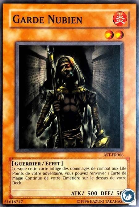 Garde Nubien (AST-FR066) - Nubian Guard (AST-EN066) - Carte Yu-Gi-Oh