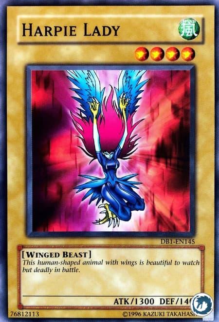 Dame Harpie (DB1-EN145) - Harpie Lady (DB1-EN145) - Carte Yu-Gi-Oh