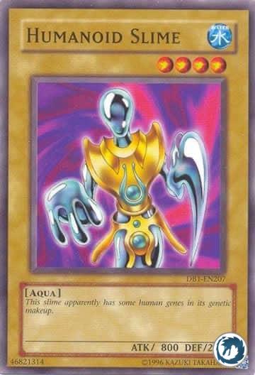 Gélatine Humanoïde (DB1-EN207) / Humanoid Slime (DB1-EN210) - Carte Yu-Gi-Oh