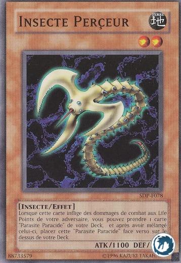 Insecte Perçeur (SDP-F078) - Drill Bug (PSV-078) - Carte Yu-Gi-Oh