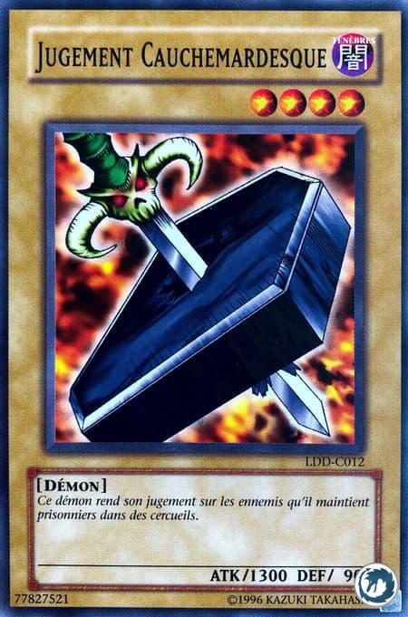 Jugement Cauchemardesque (LDD-C012) - Trial of Nightmare (LOB-012) - Carte Yu-Gi-Oh