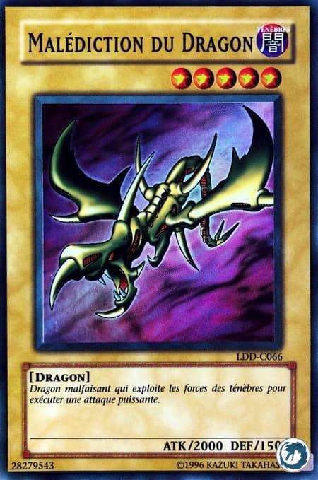 Malédiction Du Dragon (LDD-C066) - Curse Of Dragon (LOB-066) - Carte Yu-Gi-Oh