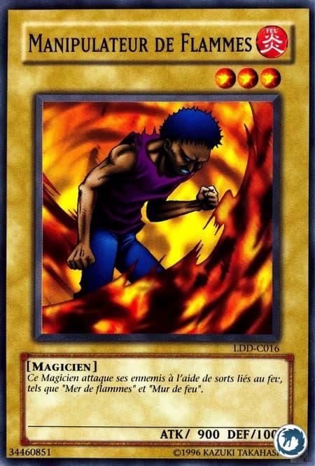 Manipulateur De Flammes (LDD-C016) - Flame Manipulator (LOB-016) - Carte Yu-Gi-Oh