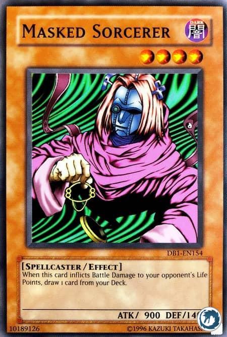 Sorcier Masqué (DB1-EN154) - Masked Sorcerer (DB1-EN154) - Carte Yu-Gi-Oh