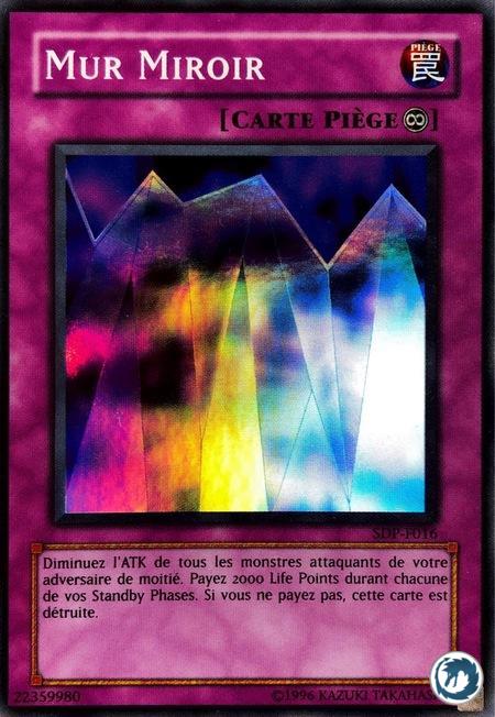 Mur Miroir (SDP-F016) / Mirror Wall (PSV-016) - Carte Yu-Gi-Oh