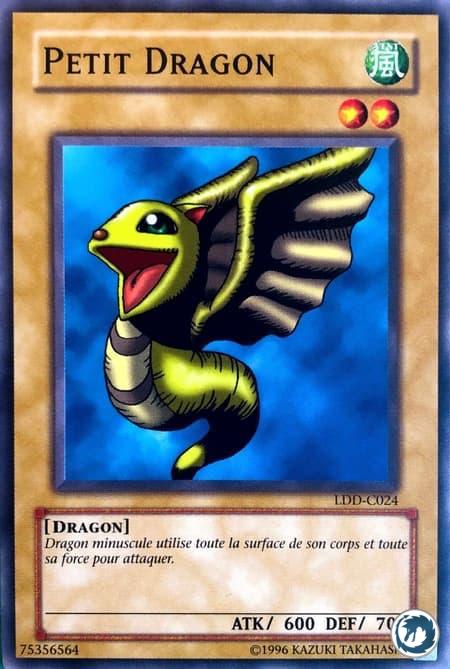 Petit Dragon (LDD-C024) - Petit Dragon (LOB-024) - Carte Yu-Gi-Oh