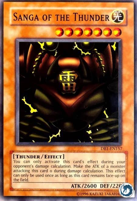 Sanga Du Tonnerre (DB1-EN157) - Sanga Of The Thunder (DB1-EN157) - Carte Yu-Gi-Oh