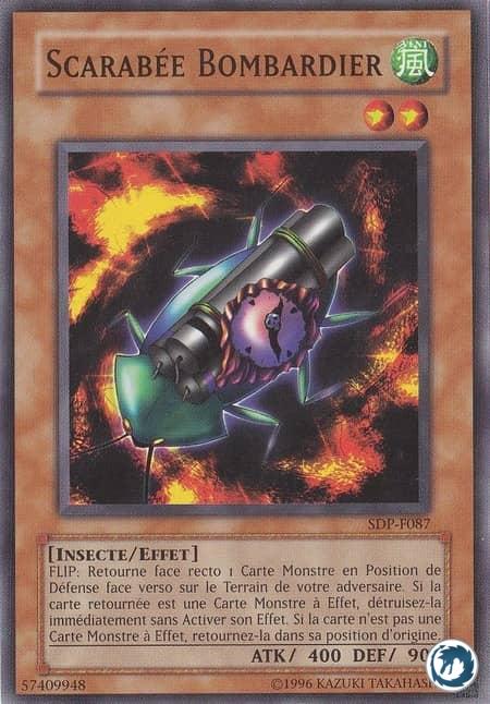 Scarabée Bombardier (SDP-F087) - Bombardment Beetle (PSV-087) - Carte Yu-Gi-Oh