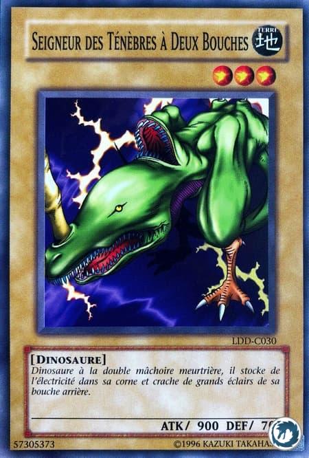 Seigneur Des Ténèbres A Deux Bouches (LDD-C030) - Two-Mouth Darkruler (LOB-030) - Carte Yu-Gi-Oh