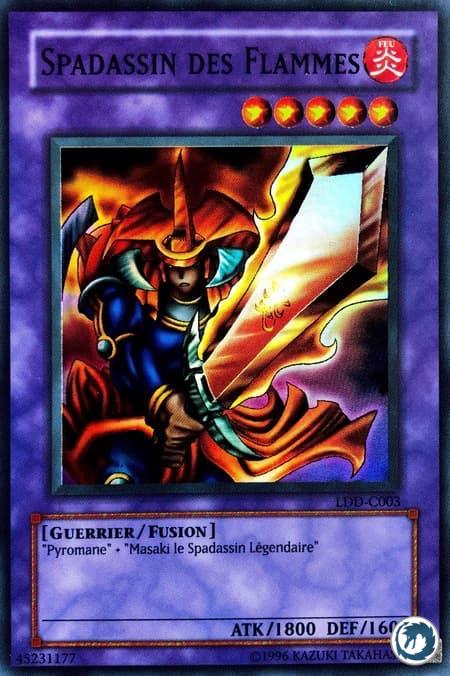 Spadassin Des Flammes (LDD-C003) - Flame Swordsman (LOB-003) - Carte Yu-Gi-Oh