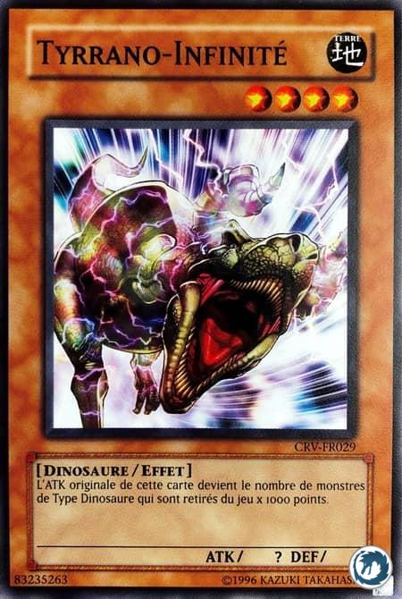 Tyrrano-Infinité (CRV-FR029) - Tyranno Infinity (CRV-EN029) - Carte Yu-Gi-Oh