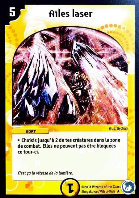 Ailes laser (11/110) - Laser Wing (11/110) - Carte Duel Masters - Set De Base