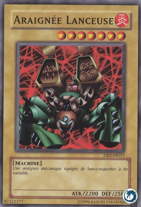 Araignée Lanceuse (DB2-FR057) - Launcher Spider (DB2- EN057) - Carte Yu-Gi-Oh