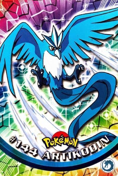 Artikodin #144 - Articuno #144 - Topps TV Animation