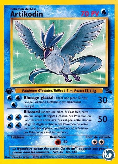 Artikodin (17/62) - Articuno (17/62) - Fossile - Carte Pokémon