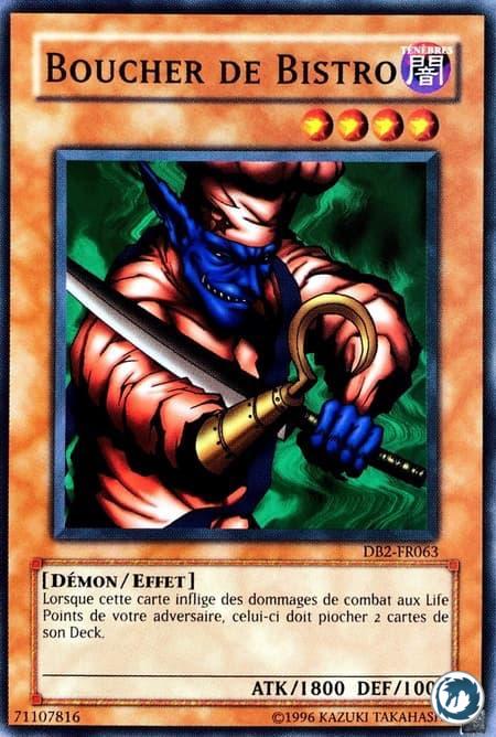 Boucher De Bistro (DB2-FR063) - The Bistro Butcher (DB2-EN063) - Carte Yu-Gi-Oh