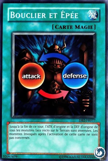 Bouclier Et Épée (DB2-FR077) - Shield & Sword (DB2-EN077) - Carte Yu-Gi-Oh