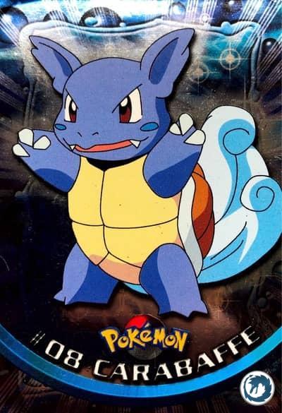 Carabaffe #08 - Wartortle #08 - Topps TV Animation