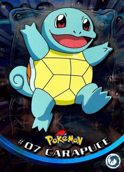 Carapuce #07 - Squirtle #07 - Topps TV Animation
