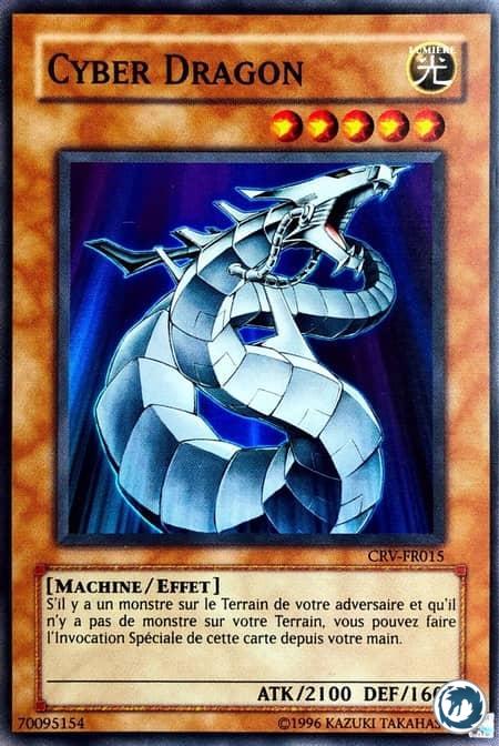 Cyber Dragon (GLD1-FR022) / (CRV-FR015) / (CT03-FR002) - Cyber Dragon (CRV-EN015) / (CT03-EN002) / (GLD1-EN022) - Carte Yu-Gi-Oh