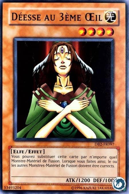 Déesse Au 3ème Oeil (DB2-FR097) - Goddess with the Third Eye (DB2-EN097) - Carte Yu-Gi-Oh