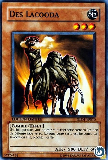 Des Lacooda (GLD1-FR010) - Des Lacooda (GLD1-EN010) - Carte Yu-Gi-Oh