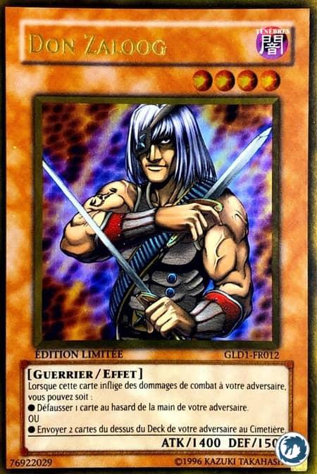 Don Zaloog (GLD1-FR012) - Don Zaloog (GLD1-EN012) - Carte Yu-Gi-Oh