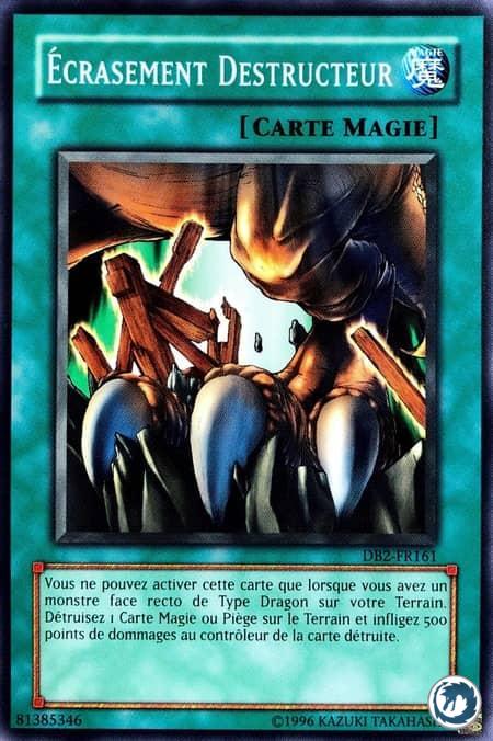 Ecrasement Destructeur (DB2-FR161) - Stamping Destruction (DB2-EN161) - Carte Yu-Gi-Oh