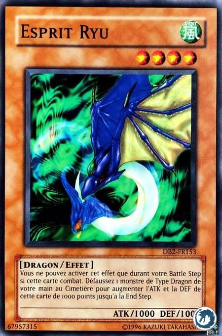 Esprit Ryu (DB2-FR153) - Spirit Ryu (DB2-EN153) - Carte Yu-Gi-Oh