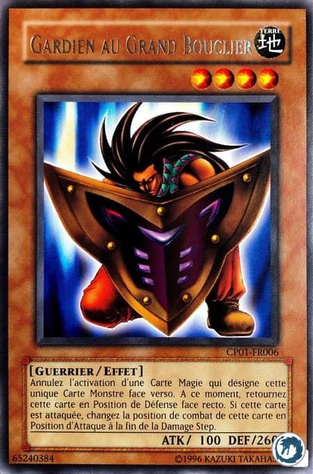 Gardien Au Grand Bouclier (CP01-FR006) - Big Shield Gardna (CP01-EN006) - Carte Yu-Gi-Oh