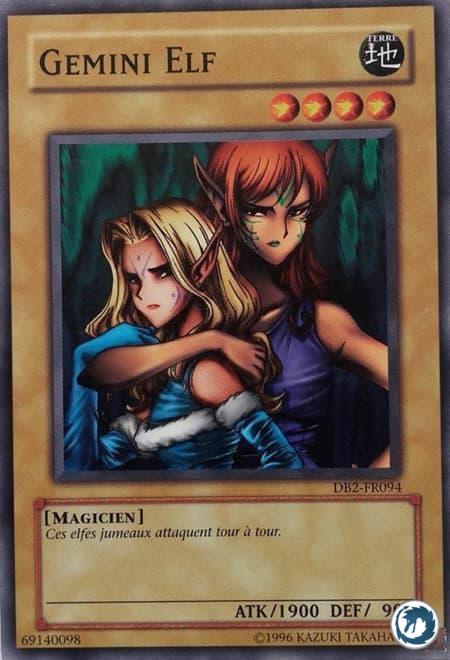 Gemini Elf (DB2-FR094) - Gemini Elf (DB2-EN094) - Carte Yu-Gi-Oh