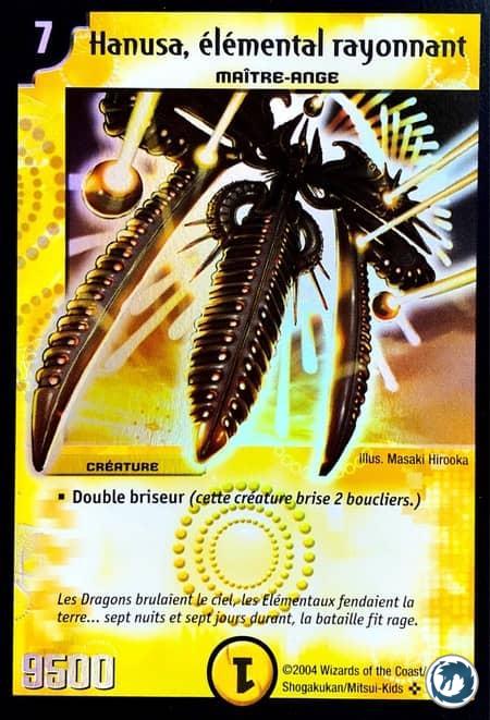 Hanusa, élémental rayonnant (S1/10) - Hanusa, Radiance Elemental (S1/10) - Carte Duel Masters - Set De Base