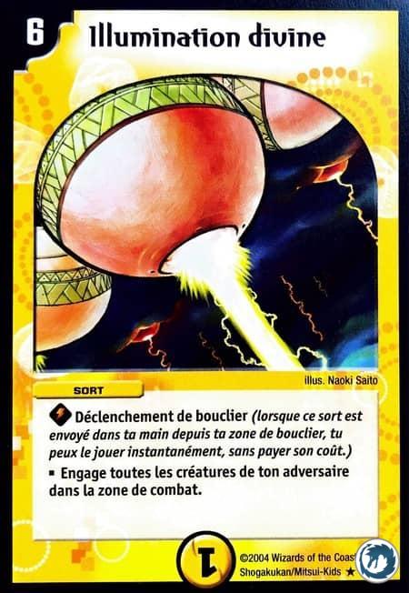 Illumination divine (6/110) - Holy Awe (6/110) - Carte Duel Masters - Set De Base