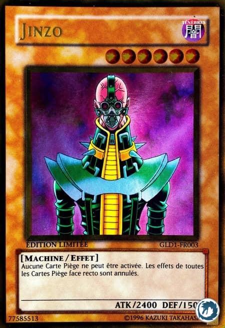 Jinzo (GLD1-FR003) - Jinzo (GLD1-EN003) - Carte Yu-Gi-Oh