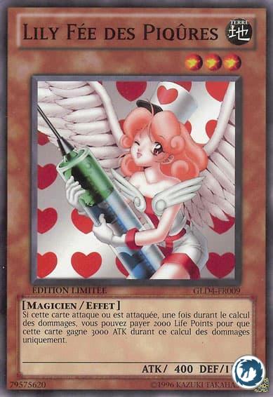 Lily Fée Des Piqûres (GLD4-FR009) - Injection Fairy Lily (GLD4-EN009) - Carte Yu-Gi-Oh