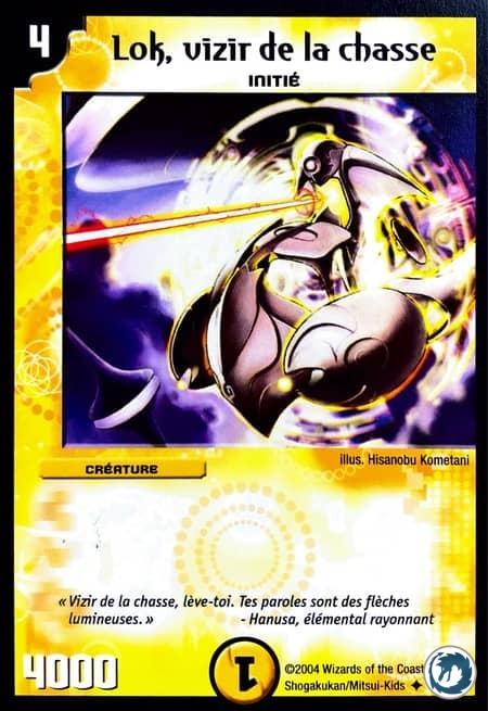 Lok, vizir de la chasse (12/110) - Lok, Vizier of Hunting (12/110) - Carte Duel Masters - Set De Base