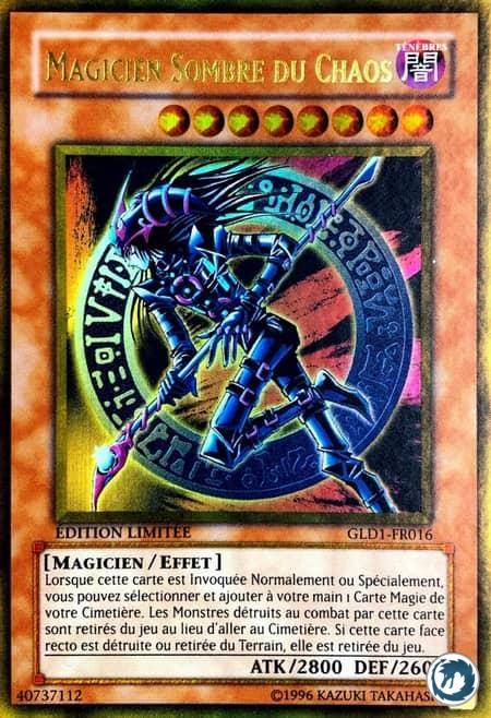 Magicien Sombre Du Chaos (GLD1-FR016) - Dark Magician of Chaos (GLD1-EN016) - Carte Yu-Gi-Oh